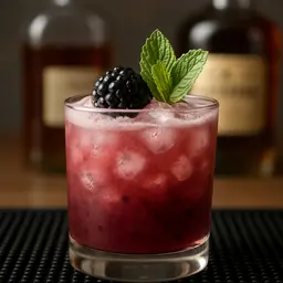 Bourbon Blackberry Smash