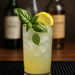 Basil Orgeat Lemonade